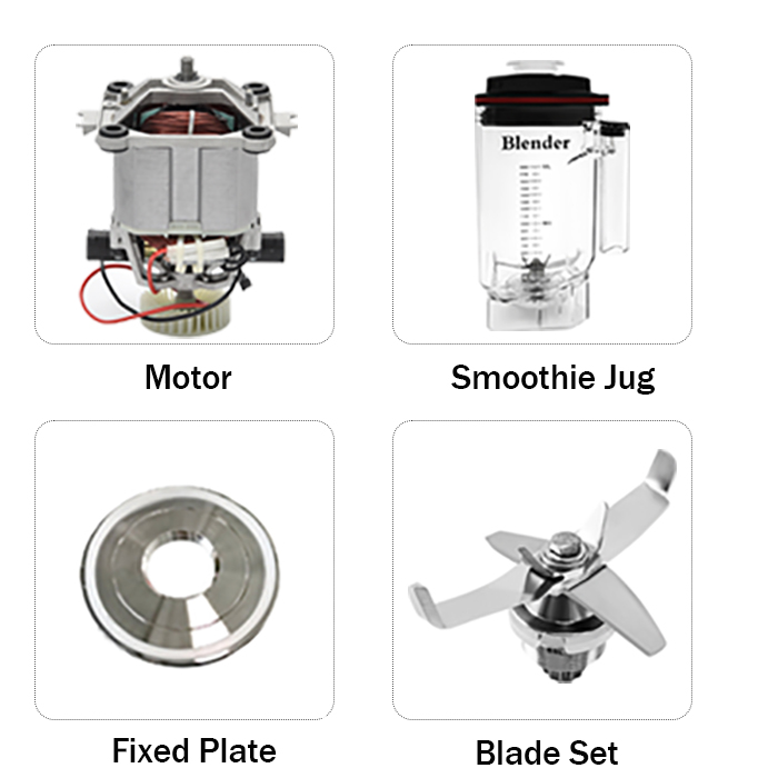 Commercial Kitchen Mixer - 고출력 1.8L 상업용 주방기기 화이트 헤비듀티