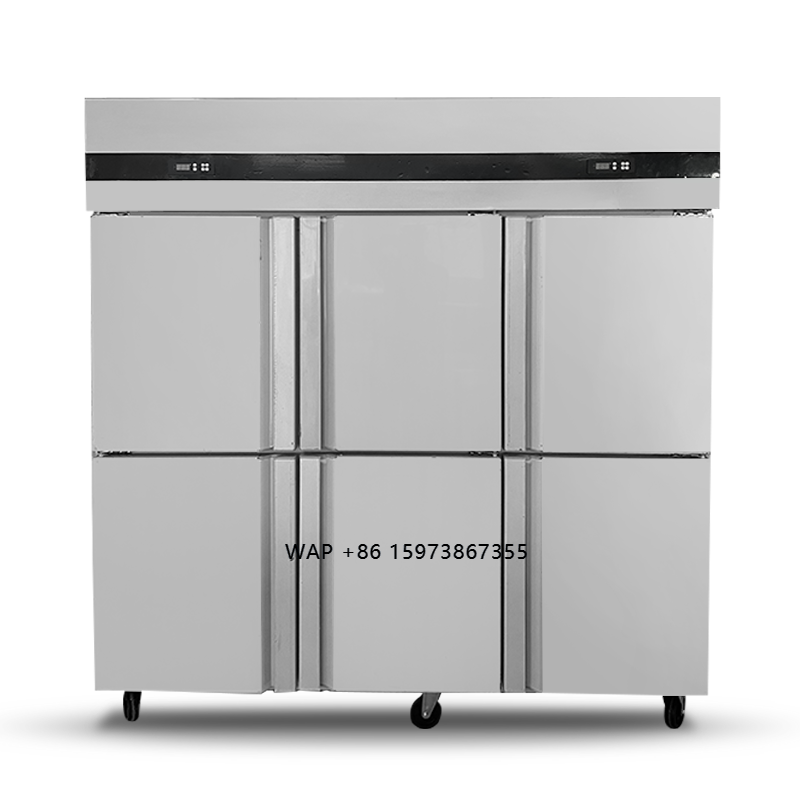 Commercial Kitchen Door - 대용량 고품질 독립형 6도어 냉장 장비
