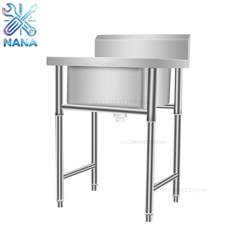 Commercial Kitchen Rental - 주방 스테인리스 싱크대 가정용 상업용 임대용