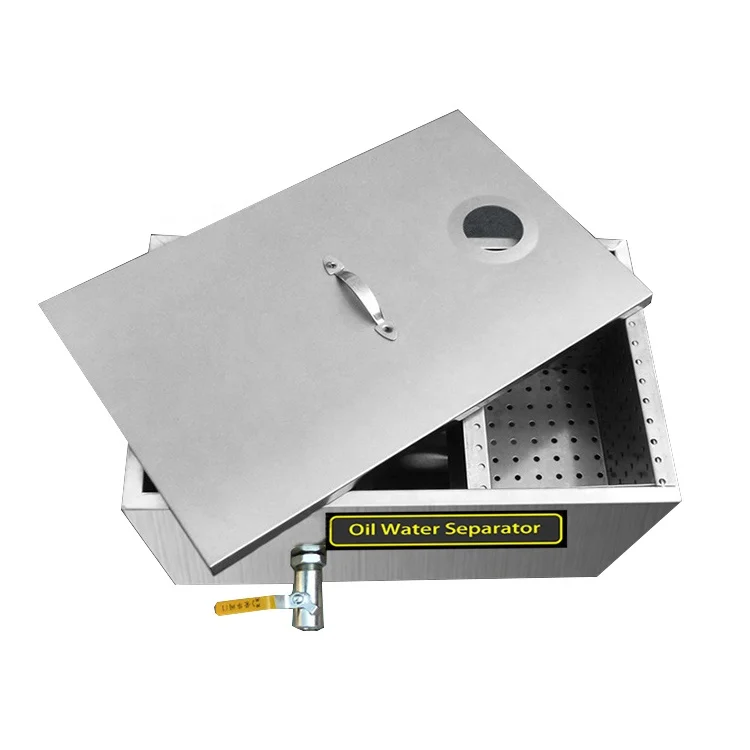 Commercial Kitchen Grease Trap - 오일/수분 분리기/상업용 주방 기름때 제거기/스테인리스 스틸