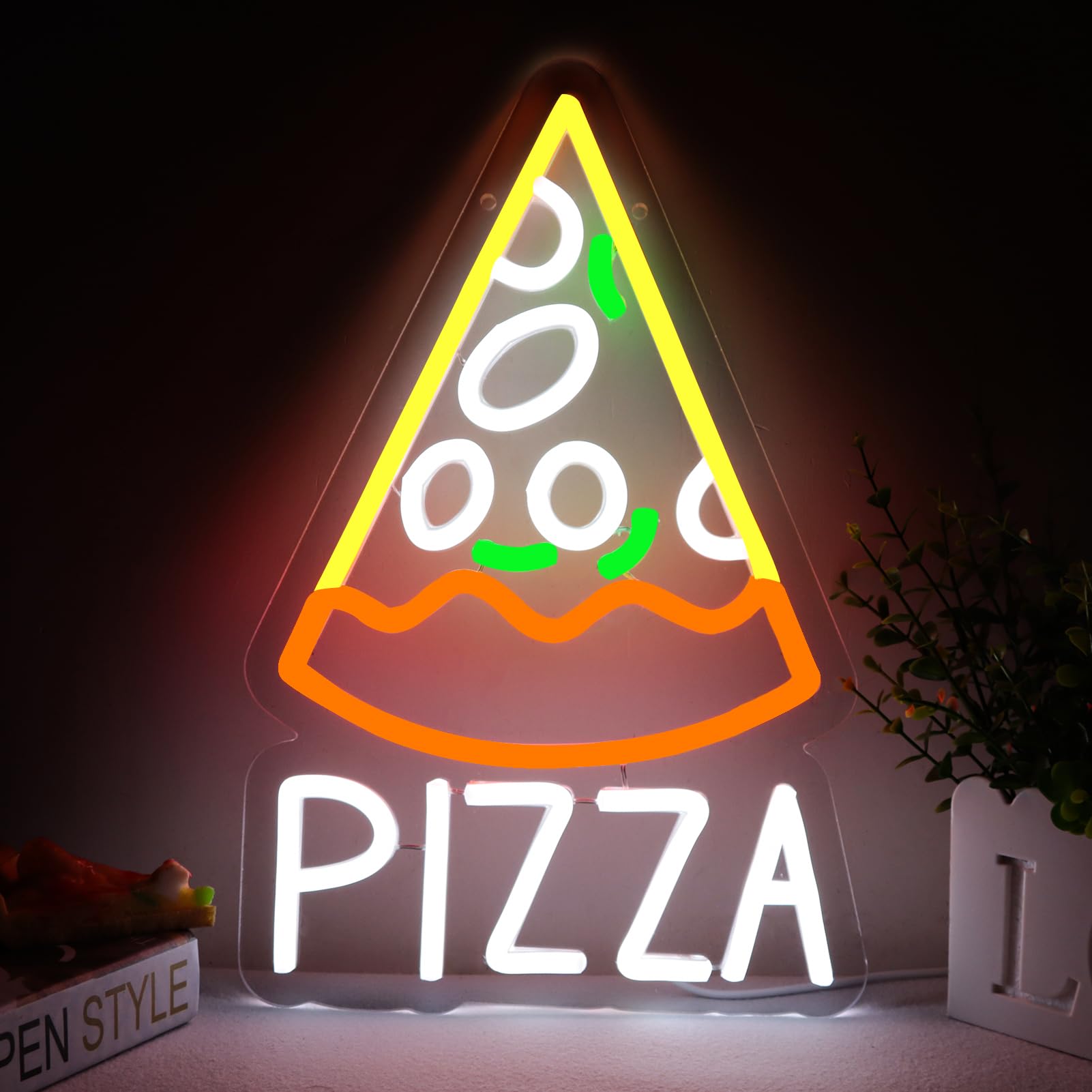 Commercial Kitchen Store - 피자 네온사인, 피자 가게 사업 장식용,