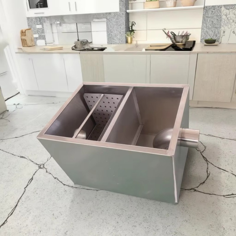Commercial Kitchen Grease Trap - 새로운 스테인리스 스틸 주방 그리스 트랩