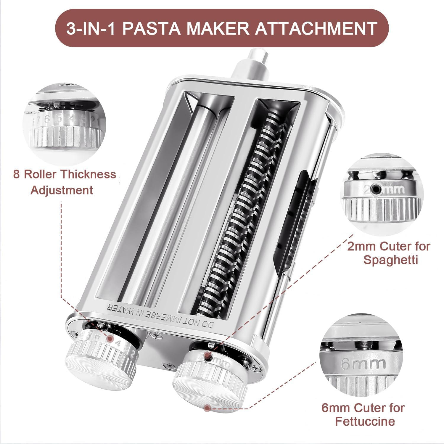 키친에이드 믹서 3-in-1 파스타 롤러 커터 부착물, - Commercial Kitchenaid 리뷰 및 가격