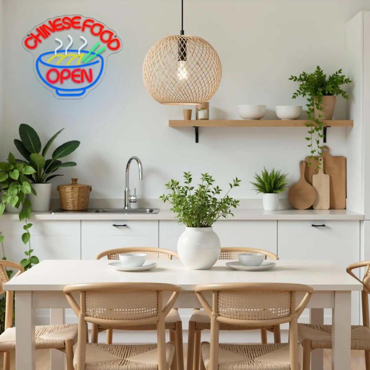 중국 음식 오픈 네온사인 라멘 디머블 LED 네온 조명 - Commercial Kitchen Store 리뷰 및 가격