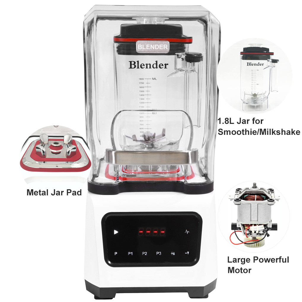 고출력 1.8L 상업용 주방기기 화이트 헤비듀티 블렌더 - Commercial Kitchen Mixer 리뷰 및 가격