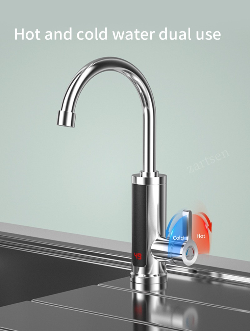 주방 수도꼭지 전기 탭 주방 탭 순간 온수기 가열 가능 - Commercial Kitchen Mixer 리뷰 및 가격